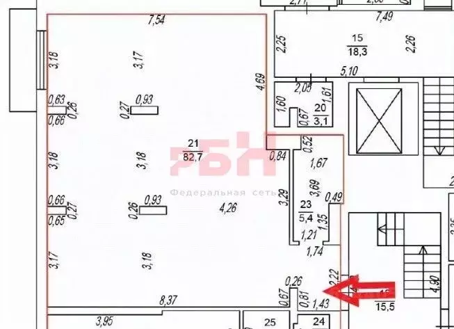 Помещение свободного назначения в Свердловская область, Екатеринбург ... - Фото 2