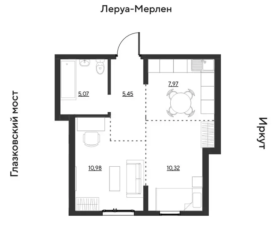 2-к кв. Иркутская область, Иркутск Затон кв-л, ул. Набережная Иркута ... - Фото 0