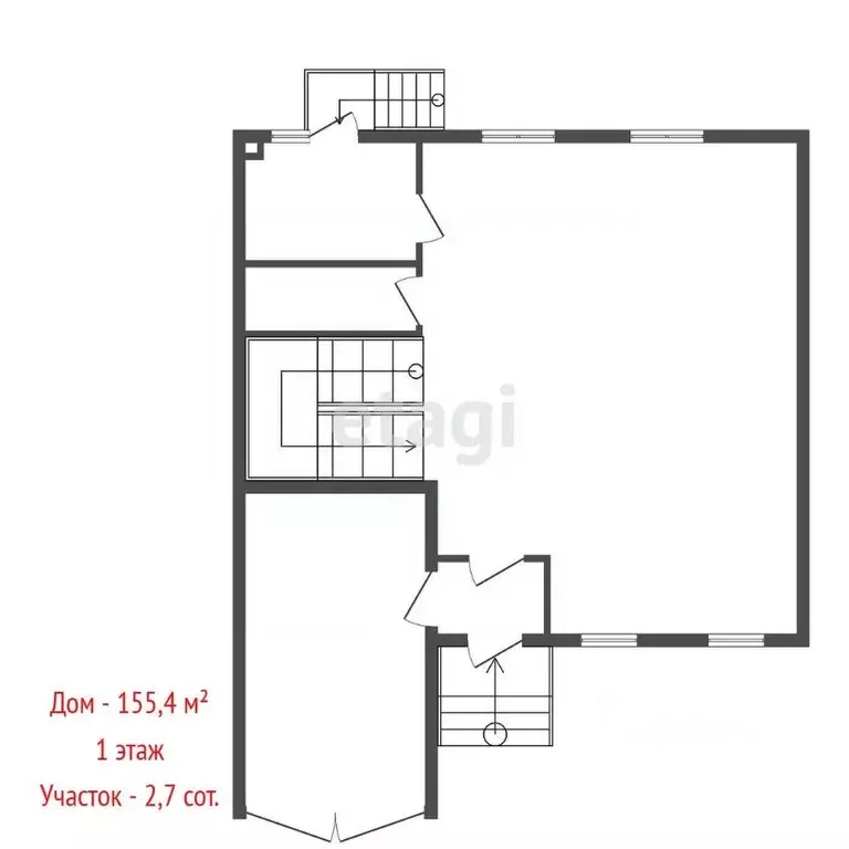 Таунхаус в Свердловская область, Екатеринбург ул. Бережная, 12А (154 ... - Фото 2