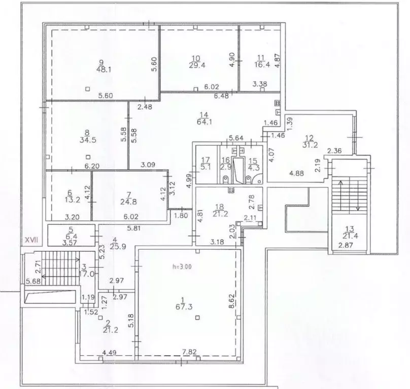 Офис в Москва Большой Строченовский пер., 7 (454 м) - Фото 2