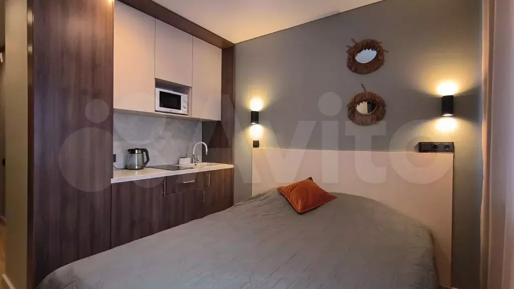 Апартаменты-студия, 17,9 м, 2/24 эт. - Фото 0