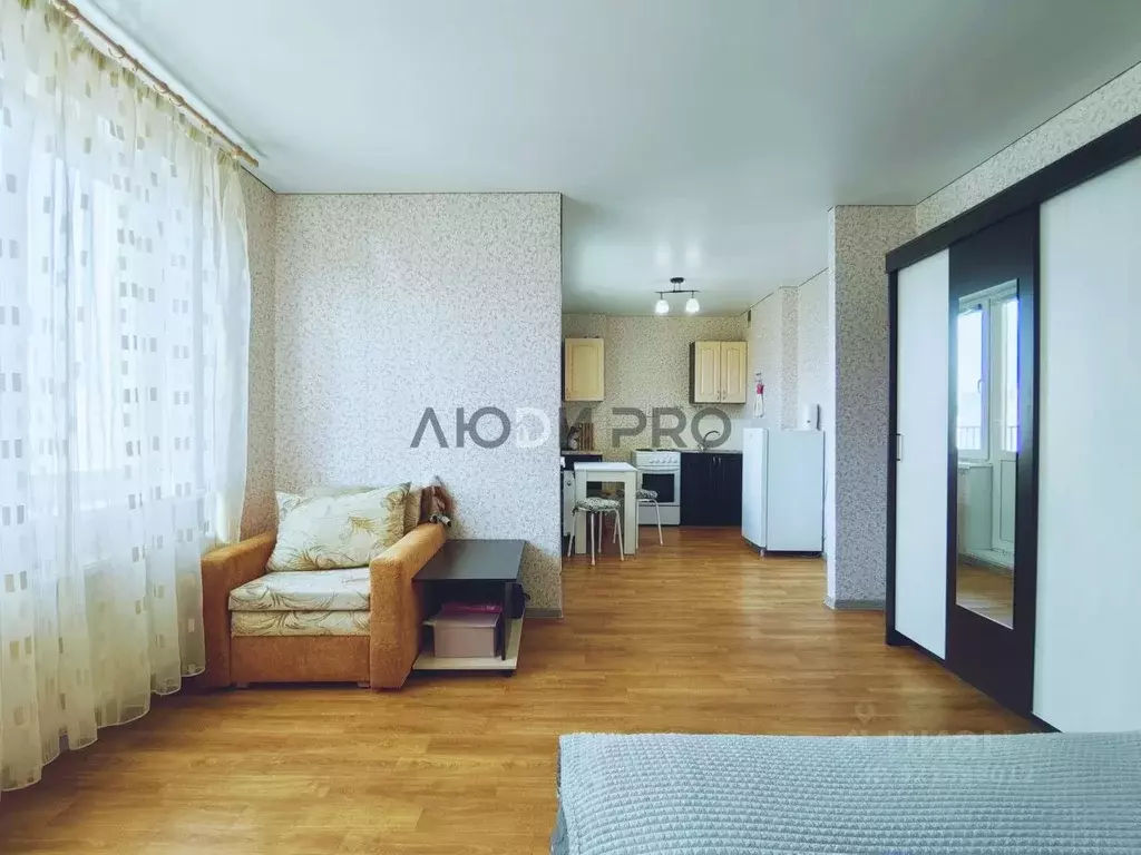 Студия Ярославская область, Ярославль ул. Брагинская, 18к1 (28.4 м) - Фото 2