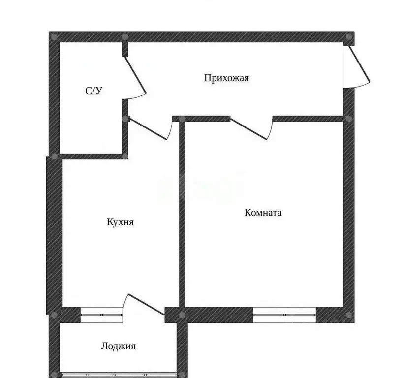 1-к кв. Вологодская область, пос. Майский ул. Ягодная, 40 (41.0 м) - Фото 2