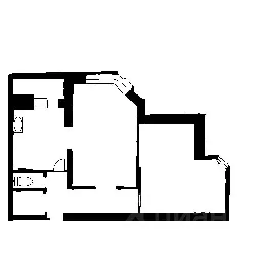 2-к кв. Московская область, Чехов ул. Чехова, 16 (65.0 м) - Фото 2