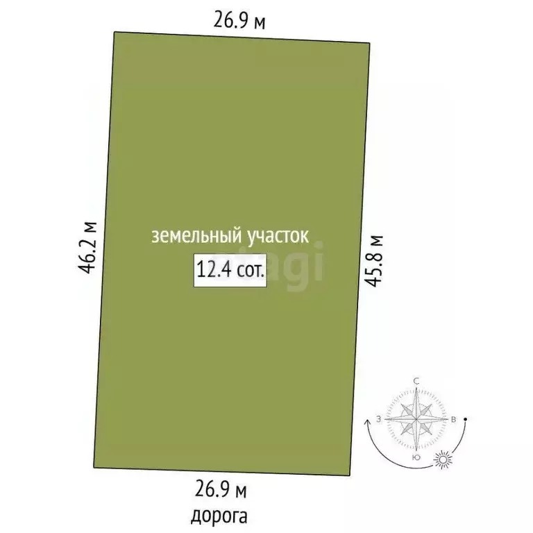 Участок в Архангельская область, Архангельск Талажское ш. (12.44 сот.) - Фото 2