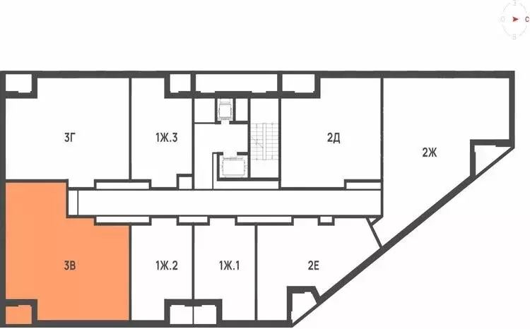 3-комнатная квартира: Казань, Краснококшайская улица, 58 (100.1 м) - Фото 1