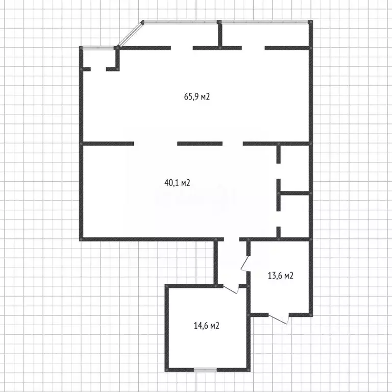 Торговая площадь в Белгородская область, Белгород ул. Победы, 165 (147 ... - Фото 1