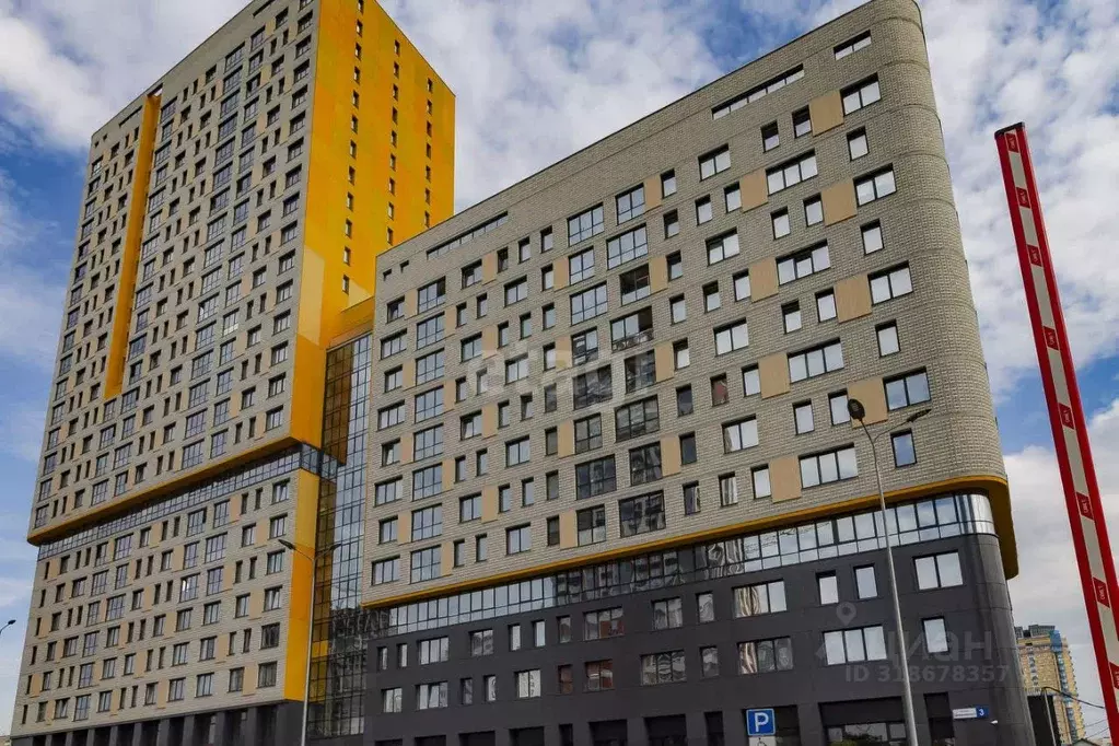 2-к кв. Свердловская область, Екатеринбург ул. Циолковского, 3 (65.0 ... - Фото 1
