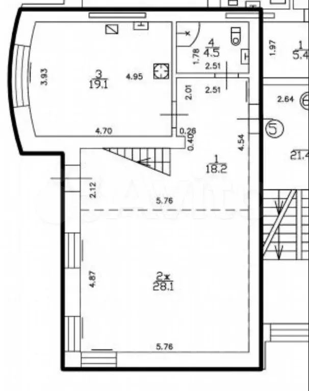 4-к. квартира, 152 м, 3/4 эт. - Фото 0