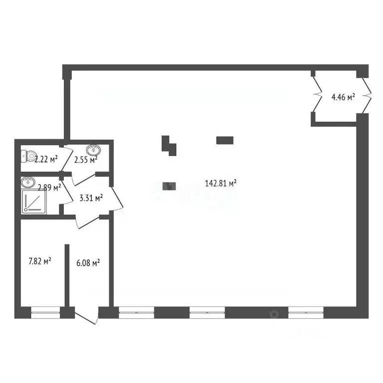 Помещение свободного назначения в Ямало-Ненецкий АО, Новый Уренгой ... - Фото 2