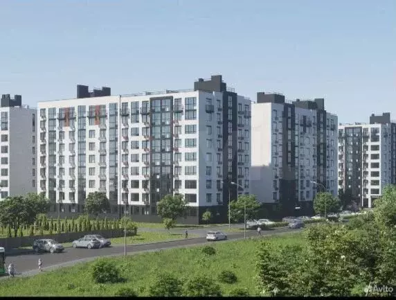 2-к. квартира, 55,3 м, 6/9 эт. - Фото 0
