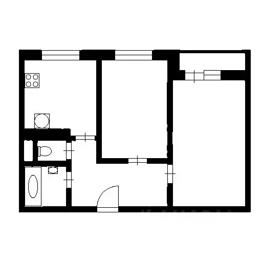2-к кв. Санкт-Петербург просп. Героев, 25к1 (54.0 м) - Фото 2
