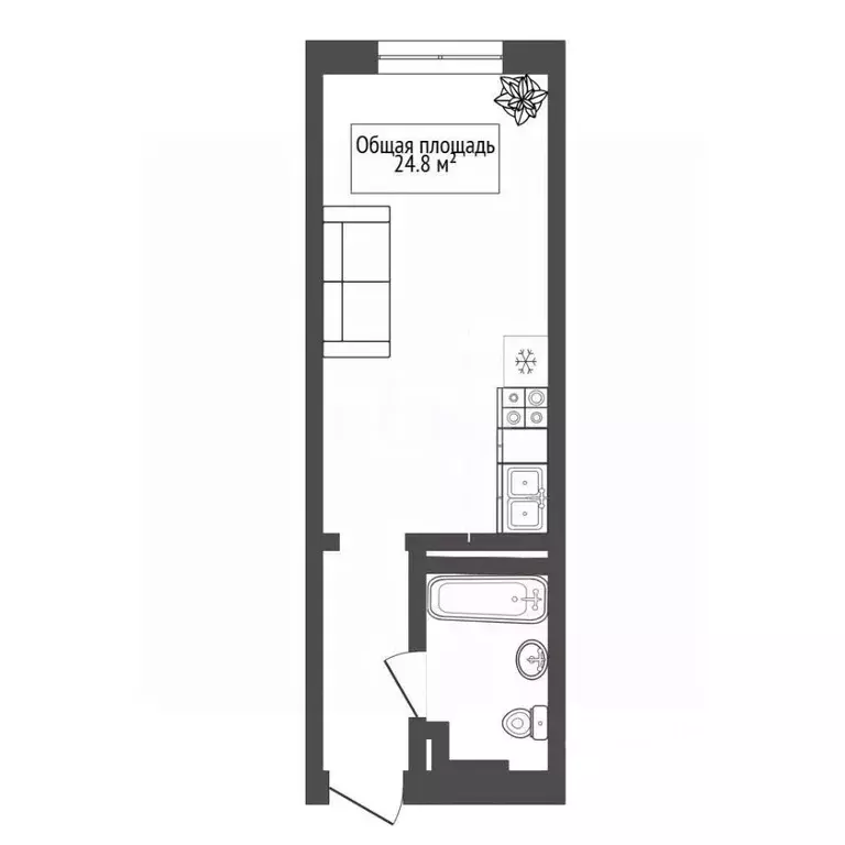 Студия Новосибирская область, Новосибирск Железнодорожная ул., 15/1 ... - Фото 2