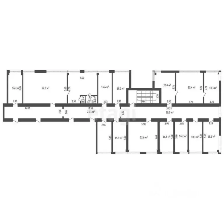 Офис в Ростовская область, Ростов-на-Дону Привокзальная пл., 1/2 (67 ... - Фото 2