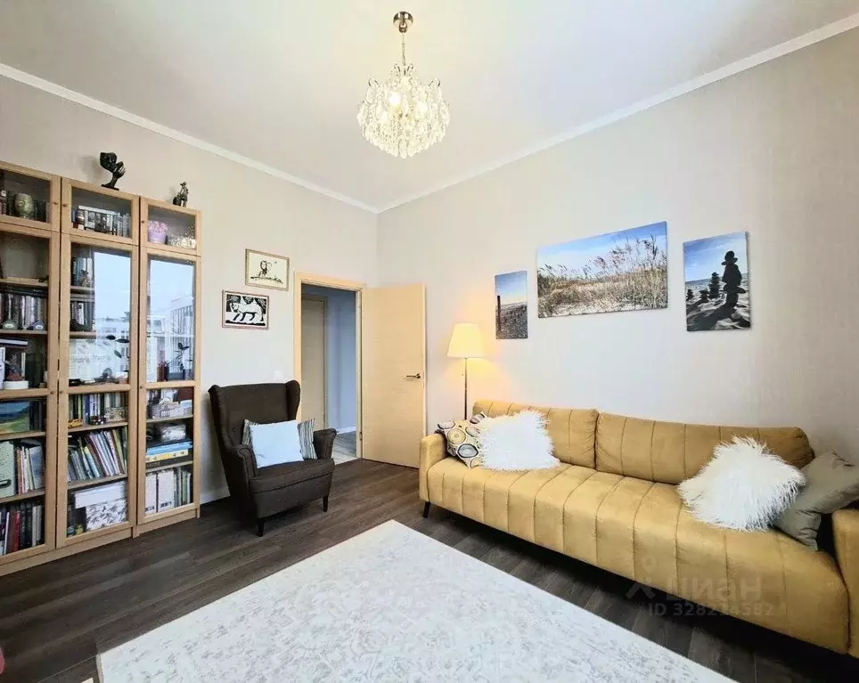 2-к кв. Санкт-Петербург пос. Парголово, Заречная ул., 15к1 (48.4 м) - Фото 1