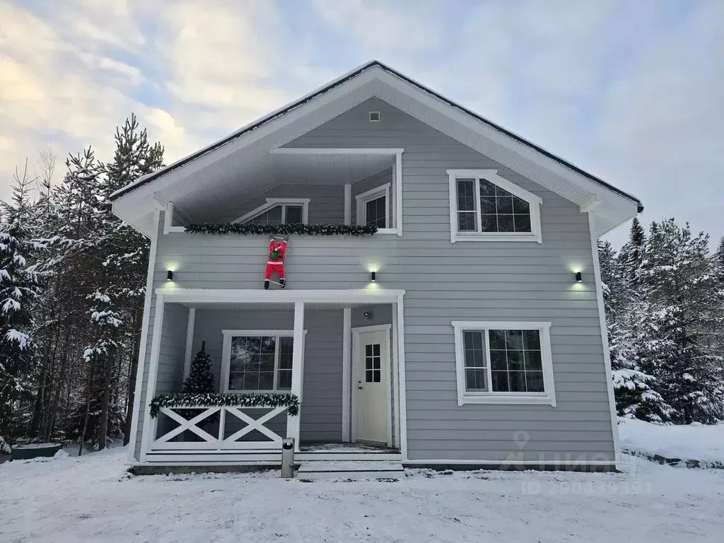 Дом в Карелия, Питкярантский район, Импилахтинское с/пос  (98 м) - Фото 1