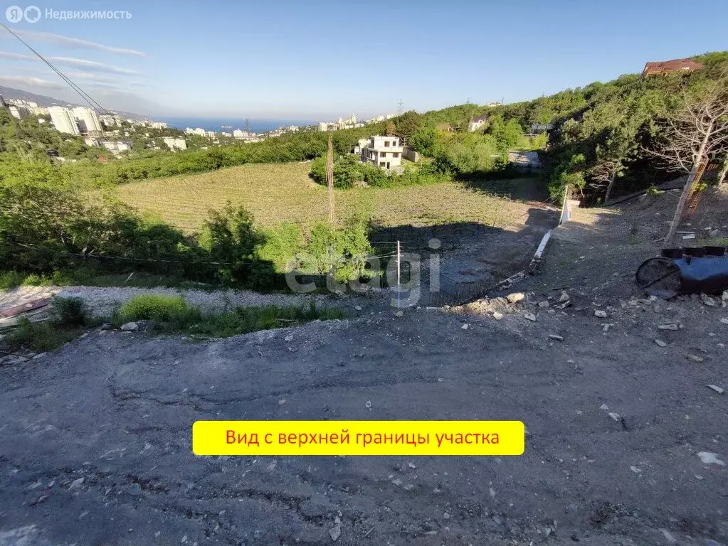 Участок в Республика Крым, муниципальный округ Ялта, посёлок ... - Фото 0