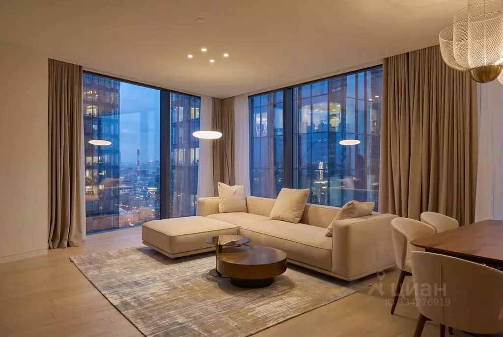 3-к кв. Москва Краснопресненская наб., 14Ак3 (116.0 м) - Фото 1