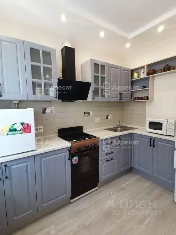 1-к кв. Волгоградская область, Волгоград ул. Базарова, 20 (39.4 м) - Фото 1