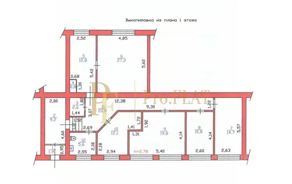 Офис в Ленинградская область, Выборг ул. Гагарина, 25 (138 м) - Фото 1