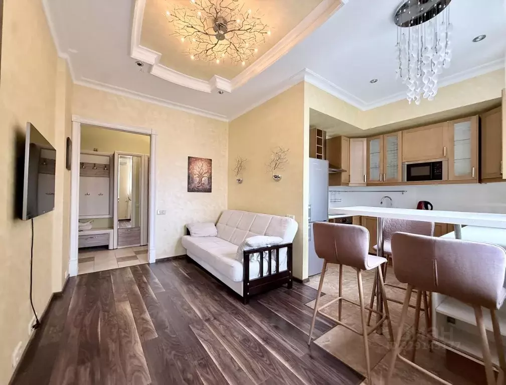 1-к кв. Московская область, Истра муниципальный округ, д. Новинки, ... - Фото 1