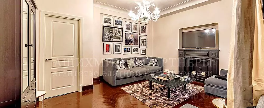 3-к кв. Москва Малая Бронная ул., 36 (74.0 м) - Фото 2