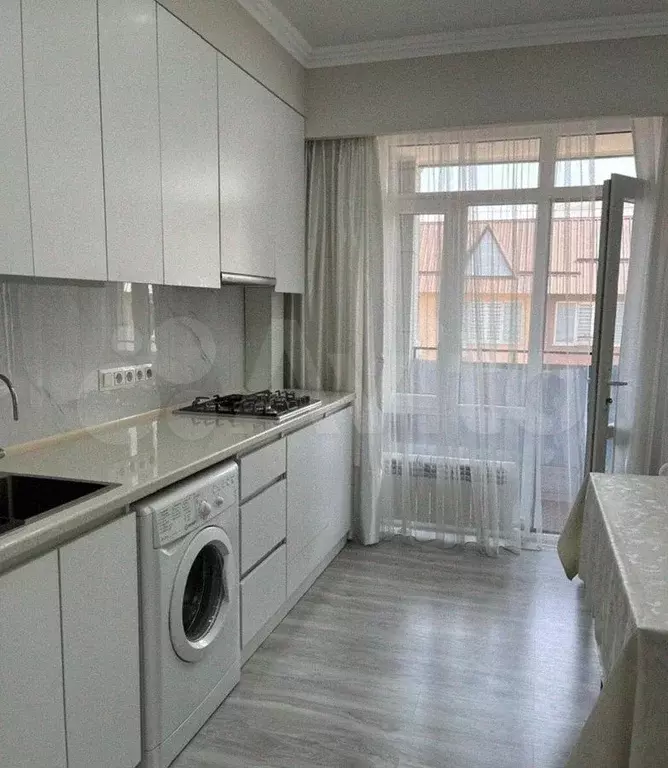 1-к. квартира, 44 м, 1/9 эт. - Фото 1