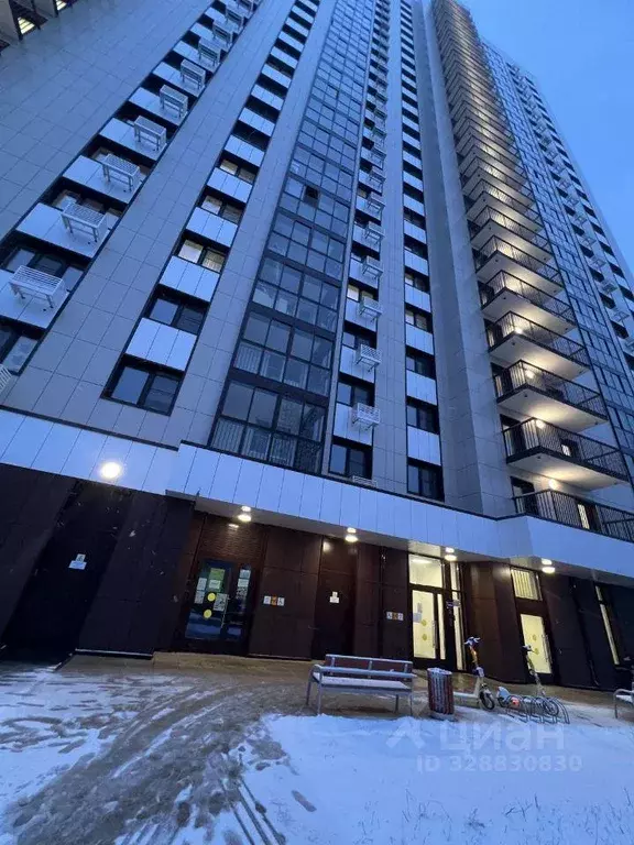 Квартира, 1 комната, 43.6 м - Фото 1