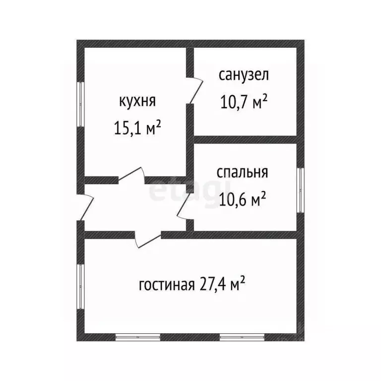 Дом в Краснодарский край, Геленджик городской округ, с. ... - Фото 1