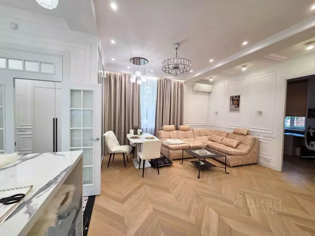 3-к кв. Москва Малая Бронная ул., 36 (95.0 м) - Фото 2