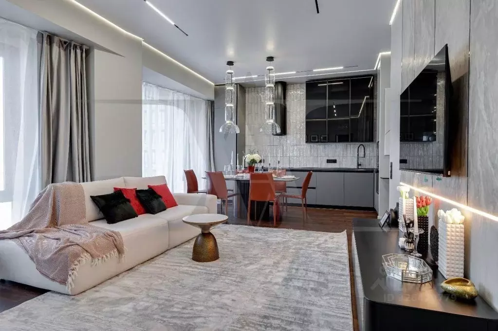 3-к кв. Москва 1-й Сетуньский проезд, 8 (77.0 м) - Фото 1