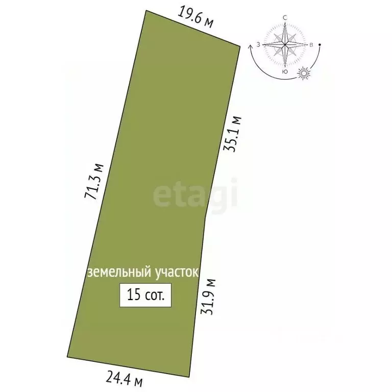 Участок в Ленинградская область, Гатчинский район, д. Старосиверская ... - Фото 1