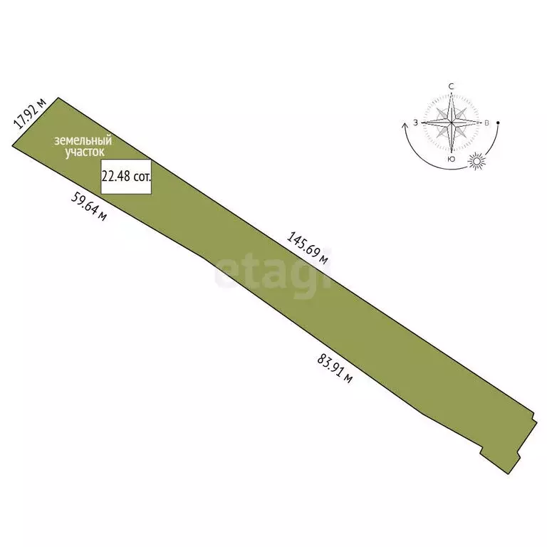 Дом в село Аромашево, Зелёная улица (56.1 м) - Фото 1