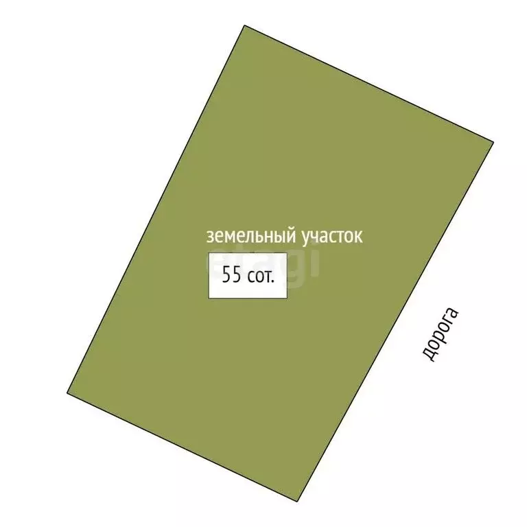 Участок в Ялуторовск, улица Ворошилова (55 м) - Фото 1