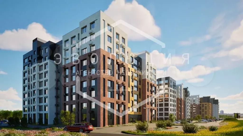 3-к. квартира, 87 м, 9/9 эт. - Фото 0