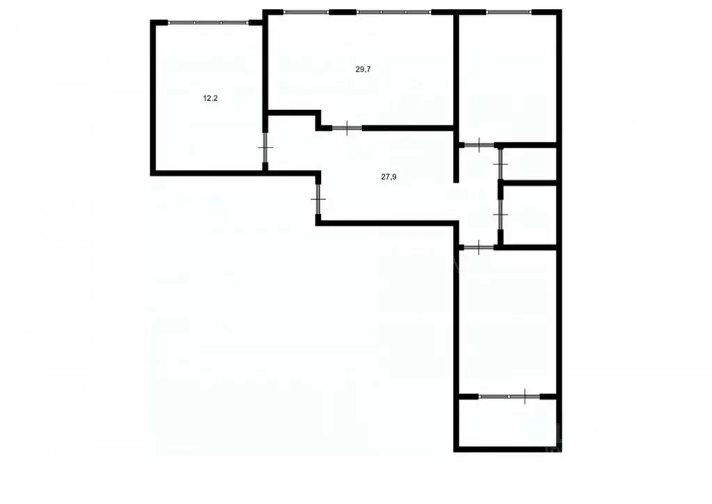 3-к кв. Тюменская область, Тюмень ул. Домостроителей, 16к3 (78.7 м) - Фото 0