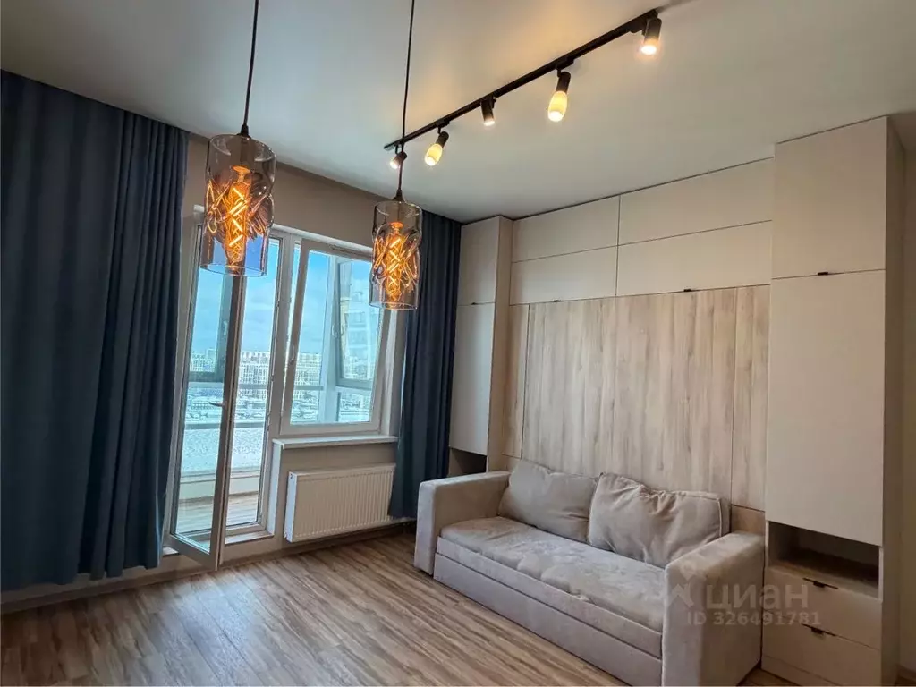 Студия Санкт-Петербург Общественный пер., 5 (28.0 м) - Фото 1