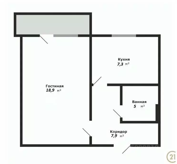 1-к кв. Московская область, Балашиха ул. Твардовского, 12 (36.4 м) - Фото 1