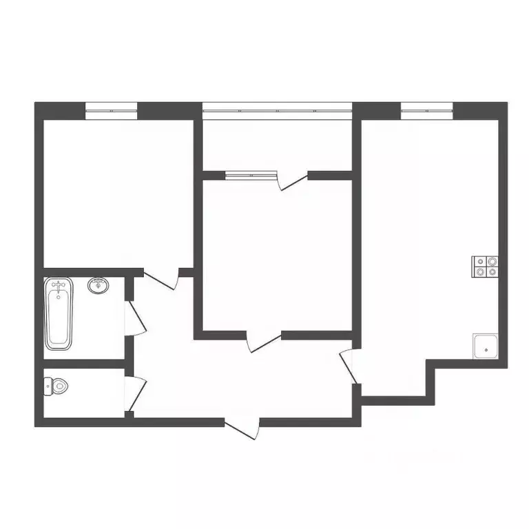 2-к кв. Тульская область, Тула ул. Самоварная, 3 (73.0 м) - Фото 2