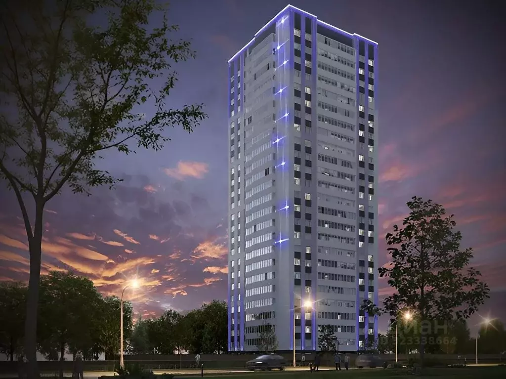 Студия Красноярский край, Красноярск ул. Шевченко, 1 (31.57 м) - Фото 0