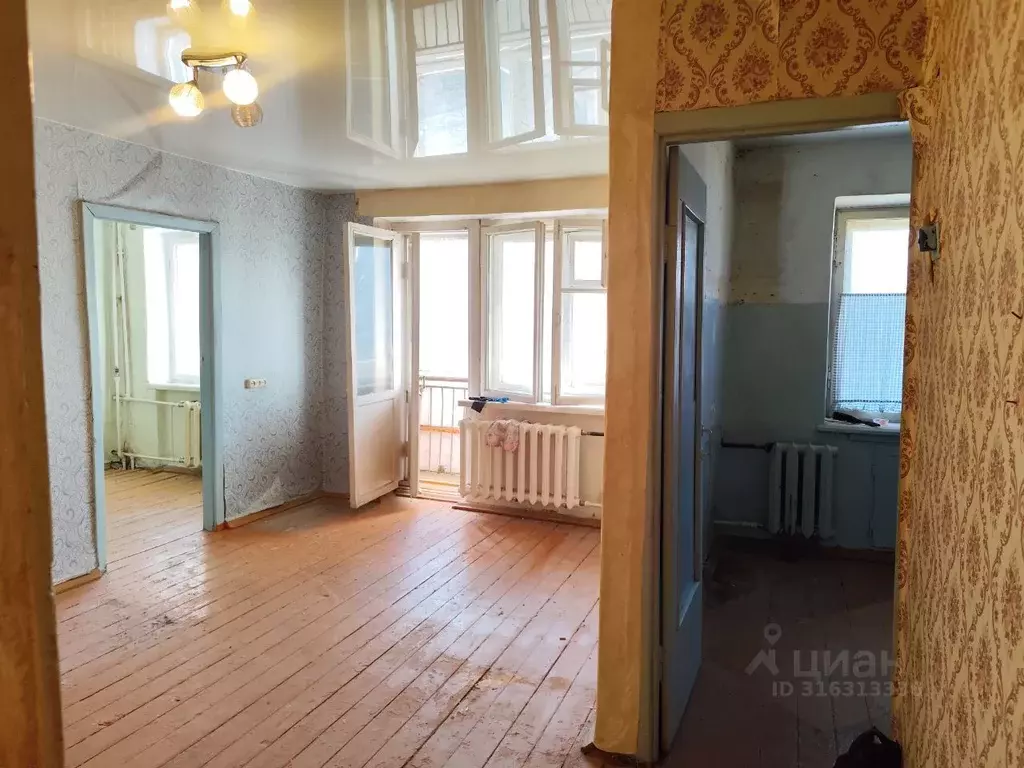 2-к кв. Самарская область, Жигулевск В-1 мкр, 6 (42.7 м) - Фото 0