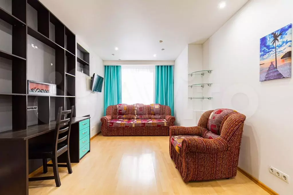 1-к. квартира, 40 м, 4/17 эт. - Фото 0