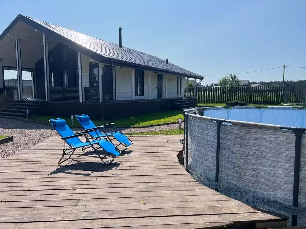 Дом в Ленинградская область, Волосовский район, Клопицкое с/пос, пос. ... - Фото 2