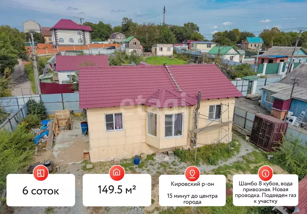 Дом в Хабаровский край, Хабаровск Подгорная ул., 13 (150 м) - Фото 2