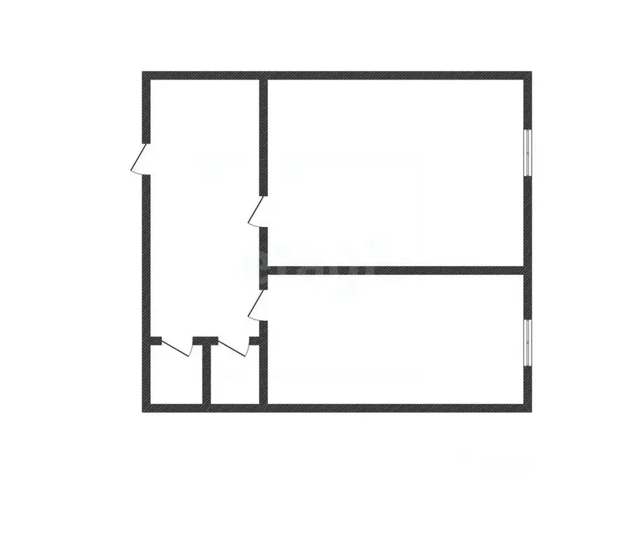 1-к кв. Курская область, Курск Звездная ул., 23 (41.0 м) - Фото 2