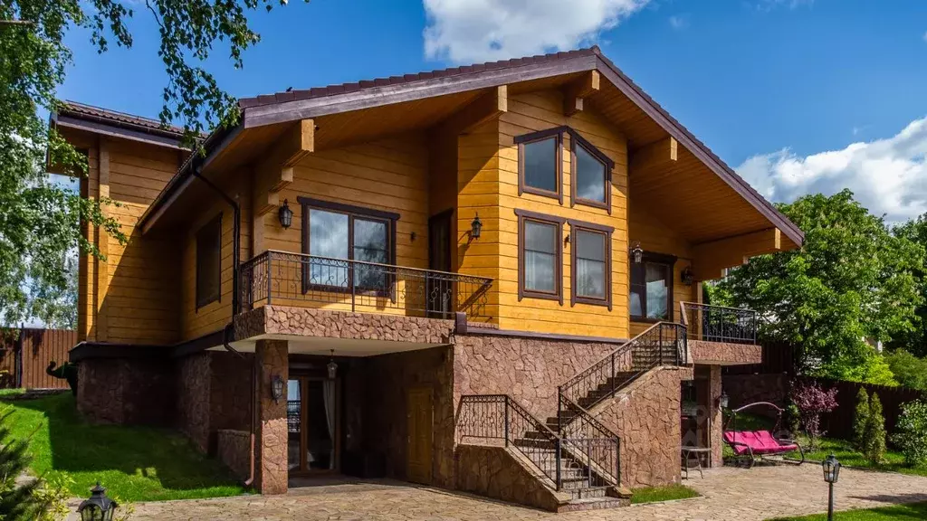 Коттедж в Ленинградская область, Всеволожский район, Бугровское ... - Фото 1