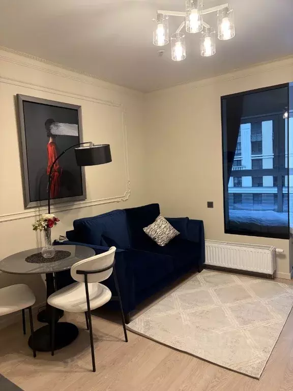Студия Санкт-Петербург ул. Парфеновская, 6к2 (30.0 м) - Фото 1
