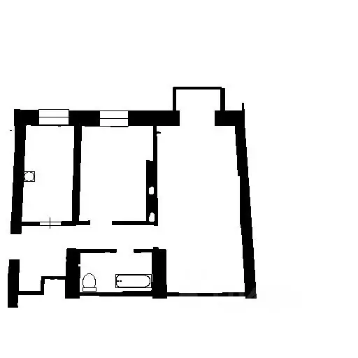 2-к кв. Татарстан, Казань ул. Лядова, 9 (52.3 м) - Фото 1