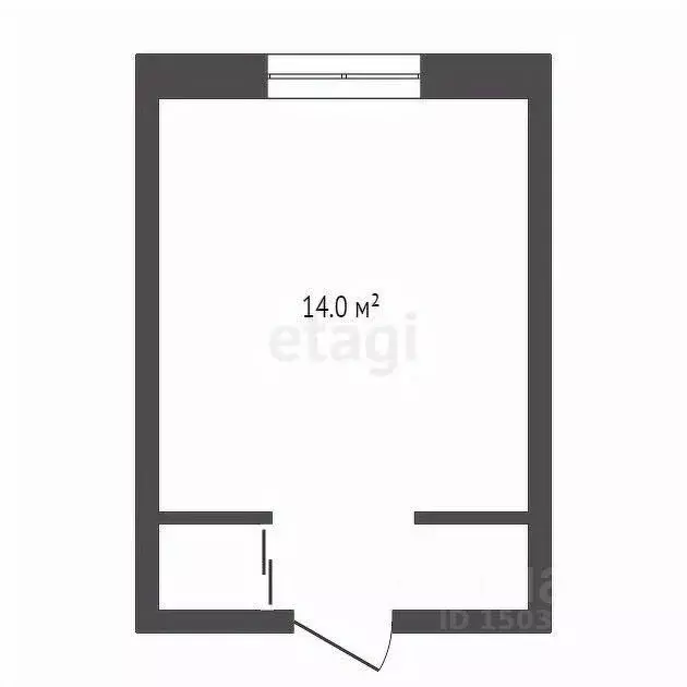 Комната Владимирская область, Муром Ленинградская ул., 19 (14.7 м) - Фото 1