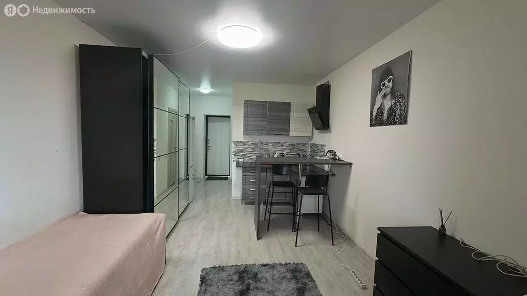 Квартира-студия: аул Новая Адыгея, Бжегокайская улица, 25/4 (22.8 м) - Фото 1